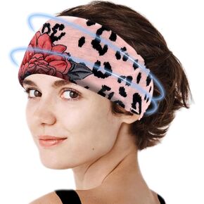 Migraine Headache Relief Cap, Soothing Ice Pack Hat Mask, Face Cold Compress Head Wrap, Cooling Gel Headband for Tension Stress & Hangover