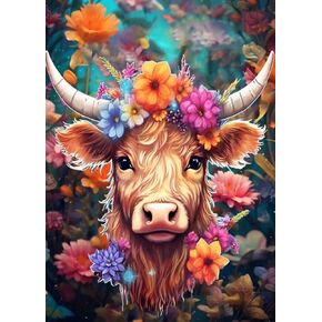 DIY Diamond Painting Art Kits for Adults, 5D Diamond Painting kits, Diamond Painting Kit, Diamond Art Kits -Colorful butterfly, Cat Diamond Painting,Home Wall Decoration [11.8x15.7 inches]