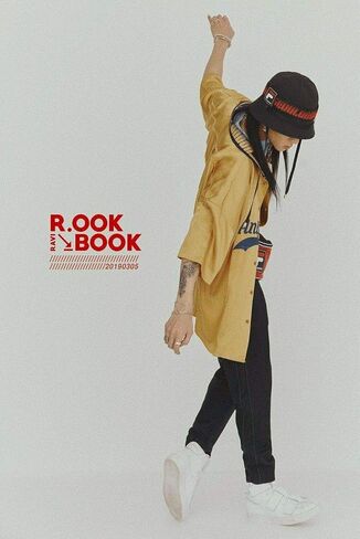 VIXX Ravi - [R.OOK Book] 2nd Mini Album CD+96p PhotoBook+1p Tag Card+1p PhotoCard+12p Accordion Book+Tracking K-POP Sealed in Saudi Arabia