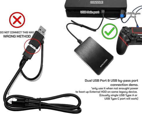 Avoluxion M2 Series 1TB USB 3.0 Portable External Gaming Hard Drive (for PC/Laptop, Windows & Xbox One/Series X|S Game Console, Pre-Formatted) (Renewed) in Saudi Arabia