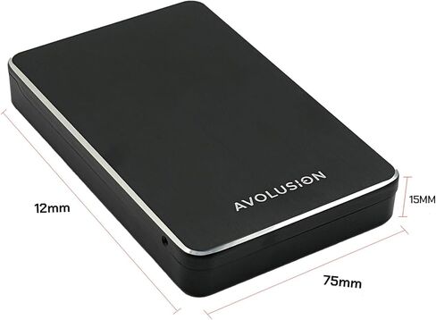 Avoluxion M2 Series 1TB USB 3.0 Portable External Gaming Hard Drive (for PC/Laptop, Windows & Xbox One/Series X|S Game Console, Pre-Formatted) (Renewed) in Saudi Arabia