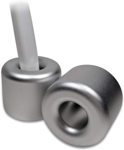 Mudai Aluminum Toothbrush Holder Stand, Pack of 2 (Matte Black) in Saudi Arabia