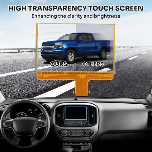 8" Touch Screen Digitizer Compatible with 2018-2015 Silverado, Yukon, Suburban, Canyon, Sierra, Acadia, Description Touch Screen Digitizer with LCD Replacement for DJ080PA-01A 55-Pin in Saudi Arabia