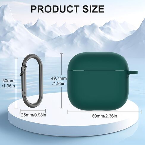 for AirPods 4 Case Cover Silicone Protective Cover for Airpods 4 2024 Shockproof & Support Wireless Charging Soft Case for Apple Airpods 4th Generation Pink in Kuwait