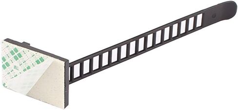 20 قطعة من Copapa مشبك سلك لاصق مدعوم مشبك كابل مشبك تثبيت ثابت قابل للتعديل (صغير، أسود) in Kuwait