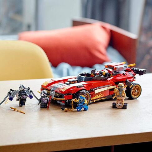 LEGO NINJAGO Legacy X-1 Ninja Charger 71737 Ninja Toy Building Kit Featuring Motorcycle and Collectible Minifigures, New 2021 (599 Pieces) in Saudi Arabia