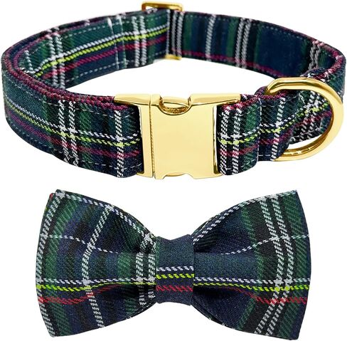 Christmas Day Dog Bandana Red Green Plaid Cotton Dog Bandanas for Small Medium Large Dogs Holiday Pets Gifts in Saudi Arabia