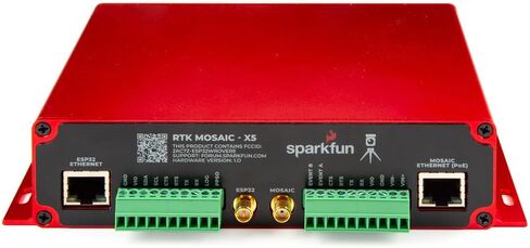 SparkFun RTK Mosaic-X5, ESP32-WROVER Processor with a USB-C Interface, Multi-Constellation, Multi-Frequency GNSS Module, Power Input (9V - 36V) in Kuwait