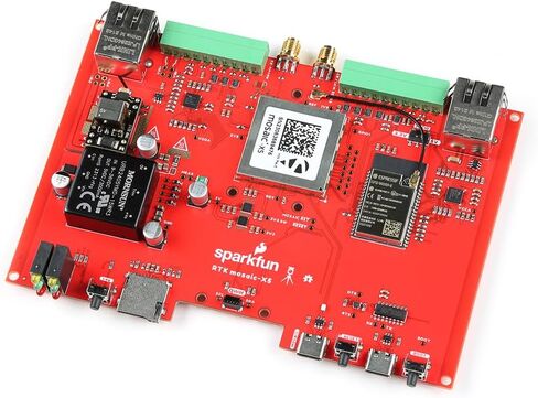 SparkFun RTK Mosaic-X5, ESP32-WROVER Processor with a USB-C Interface, Multi-Constellation, Multi-Frequency GNSS Module, Power Input (9V - 36V) in Kuwait