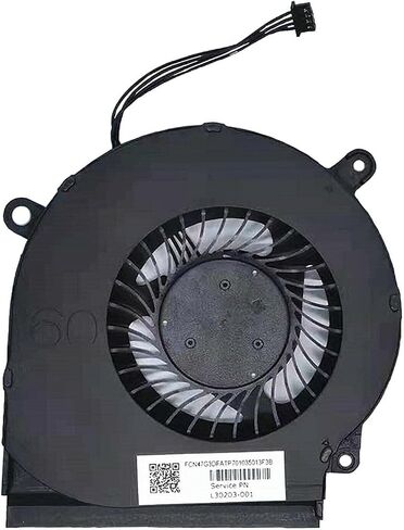 GPU Cooling Fan for HP OMEN 15-DC 15-DC0013TX 15-DC0004TX 15-DC0005TX 15-dc0007TX 15-dc0009TX 15-dc0011TX 15-dc0013tx TPN-Q211 P/N: G3D-GPU NFB80A05H-004 L30203-001 Fan in Saudi Arabia