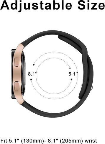 Floral Engraved Band Compatible with Samsung Galaxy Watch 3 Bands 41mm Women Men, 20mm Soft Silicone Flower Pattern Sport Replacement Strap for Galaxy Watch 3 41mm in Saudi Arabia