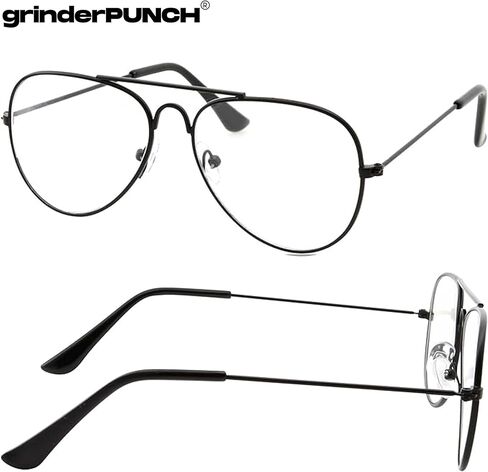 Kids Fake Aviator Eye Glasses Clear Lens Children's Non Prescription (Age 3-10) in Saudi Arabia
