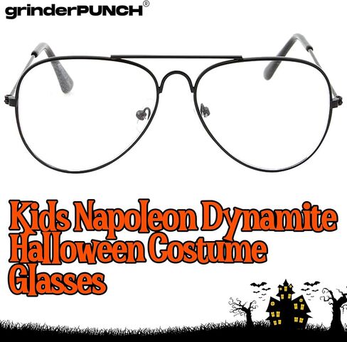 Kids Fake Aviator Eye Glasses Clear Lens Children's Non Prescription (Age 3-10) in Saudi Arabia