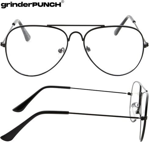 Kids Fake Aviator Eye Glasses Clear Lens Children's Non Prescription (Age 3-10) in Saudi Arabia