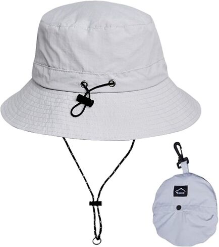Tapp Collections Waterproof Bucket Hat for Men Women UV Sun Protection and Wide Brim Fishing Hat for Beach Hiking Garden in Saudi Arabia