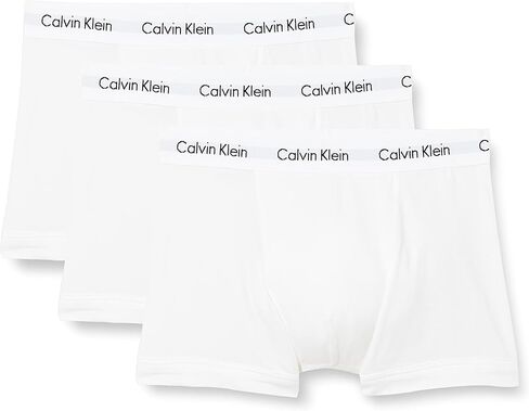 Calvin Klein Men's Stretch Cotton Multipack Low-Rise Trunks in Kuwait