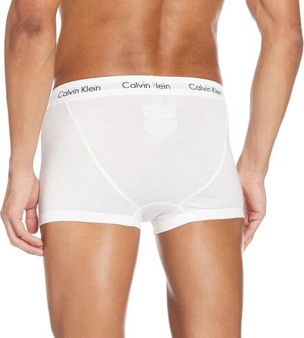 Calvin Klein Men's Stretch Cotton Multipack Low-Rise Trunks in Kuwait
