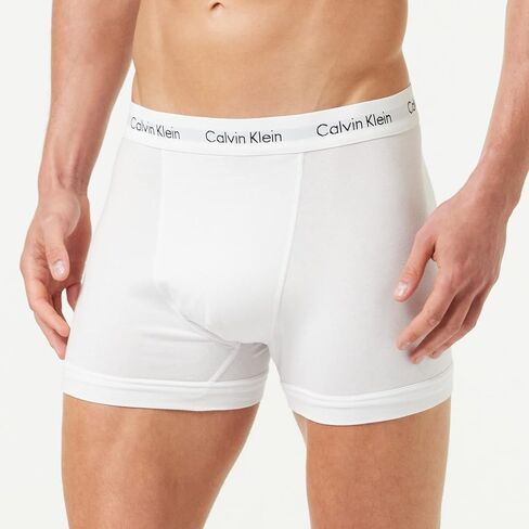 Calvin Klein Men's Stretch Cotton Multipack Low-Rise Trunks in Kuwait