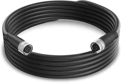 VHBW 720073-5 Ethernet Cable 15Ft AS EC 15E Replacement for Humminbird for All Helix 15, Helix 12, Helix 10, Helix 9, Helix 8, Helix 7, Apex Solix Onix Models in Saudi Arabia