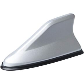 Universal Car Roof Mounted Functional Antenna Aerial Shark Fin Signa Antenna Basel,White