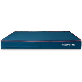Replacement Outer Cover ONLY (Outer Cover ONLY - NO Bed, NO Waterproof Inner) for The Dog's Bed, Washable Oxford Fabric, XXL 54" x 36" x 6" (Blue with Red Piping)
