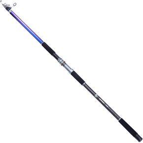 Agate Rod14.76 ft Carbon Fiber Reinforced Fishing Rod Surf Rod / 4-Section Telescopic Quick Assembly Travel Rod withstands up to 200LB Pull of 1.8mm Fishing line