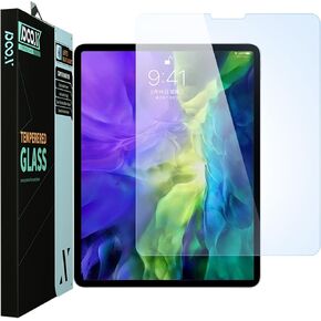 【POOX】iPad pro 11 (2021 2020 2018)/ iPad Air 5 (2022)/Air 4 Glass Screen Protector, [ Eyes Protection Anti UV Blue Light Cut ] Tempered Glass for iPad pro 11inch Anti Scratch Anti Fingerprint Apple Pencil Compatible in Saudi Arabia