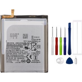 New Rechargeable Battery EB-BG990ABY Compatible with Galaxy S21 FE SM-G990B, SM-G990B/DS, SM-G990U with Tools