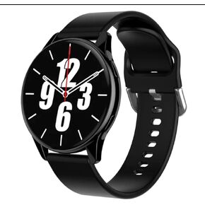 ساعة ذكية Pro Smartwatch Bluetooth Calling Smart Watch، متتبع اللياقة البدنية الرياضية، مقاومة للماء مدى الحياة، شاشة كبيرة مستديرة، أوضاع رياضية متعددة، عمر بطارية 10-15 يومًا، تعمل مع هواتف Apple وAndroid