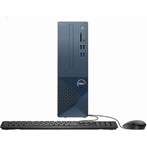 Dell Newest Inspiron 3020 i5 Desktop, Intel i5 13400 (Beats Intel i7 12700), 32GB RAM, 1TB PCIe SSD, HDMI, DisplayPort, RJ45, Wired KB & Mouse, Wi-Fi, Bluetooth, Windows 11 Pro, Blue
