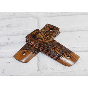 Premium Gun Grips Compatible, Handmade Browning High Power Model Compatible Customizable Handgun Grip