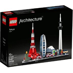 LEGO Architecture Skylines: Tokyo 21051 Building Kit, Collectible Architecture Building Set for Adults (547 Pieces)