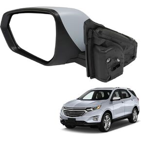 Passenger Side Mirror Assembly Power Signal Blind Spot PTM-8 Pin Replacement for 2018 2019 2020 2021 2022 Equinox GM1320594