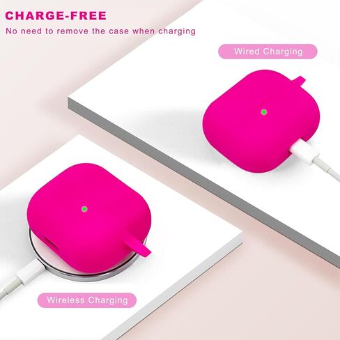 KOUJAON Silicone Case Cover for Galaxy Buds 3 Pro, Galaxy Buds 3 with Bling Keychain, Portable, Milk Tea in Saudi Arabia