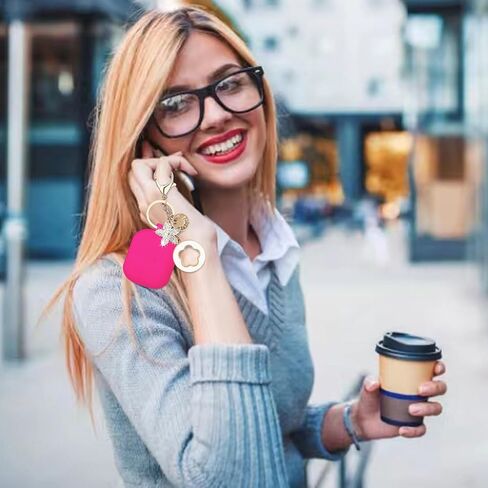 KOUJAON Silicone Case Cover for Galaxy Buds 3 Pro, Galaxy Buds 3 with Bling Keychain, Portable, Milk Tea in Saudi Arabia