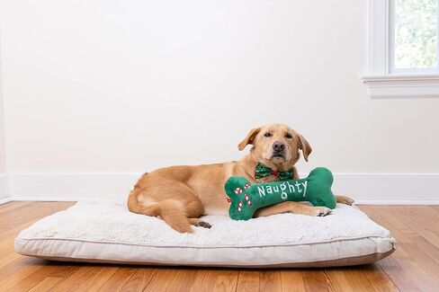 Huxley & Kent Bow Tie for Pets | Naughty & Nice (Small) | Christmas Holiday Bow Tie Collar Attachment | Fun Bow Ties for Dogs & Cats | Cute, Comfortable, and Durable | H&K Bow Tie in Saudi Arabia