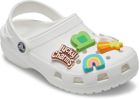 Crocs Mens and Womens Classic Clog w/Jibbitz Charms Foodie 5-Packs in Saudi Arabia