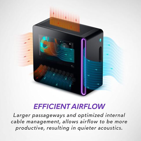 كمبيوتر Alienware Aurora-R16 للألعاب - Intel 24-core i9-13900F، RTX 4070، ذاكرة الوصول العشوائي DDR5 سعة 32 جيجابايت، SSD 2 تيرابايت، Wi-Fi 6E، بلوتوث، 12 منفذ USB، Windows 11 Pro، مع ترخيص Microsoft Office مدى الحياة in Kuwait