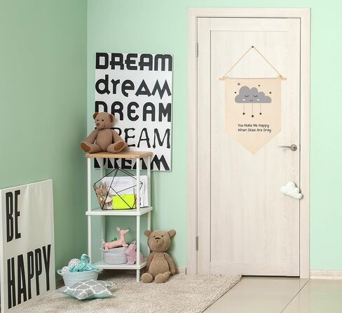 I Love You to the Moon-Flag Sign Gifts for Baby Newborn Boys Girls Kids-Banner Wall Decor Gifts for Nursery Bedroom Playroom Front Door-Baby Gift Shower-New Home Gift-Birthday Christmas Gift in Saudi Arabia