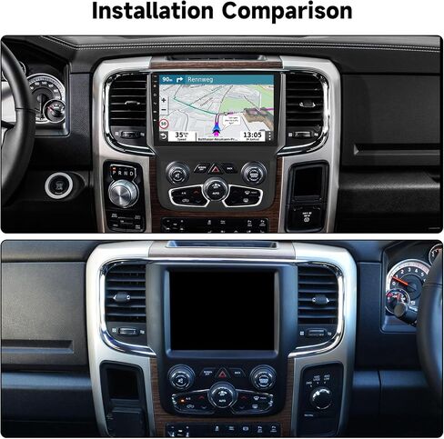 SIXTOP [2+64G] Android Car Stereo for Dodge Ram 2013-2019 (Auto A/C) Upgrade Replacement Radio Carplay Android Auto Mirror Link 30 Themes 9 inch Touchscreen FM GPS Bluetooth+Backup Camera&MIC in Saudi Arabia