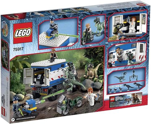 LEGO Jurassic World Raptor Rampage 75917 Building Kit in Saudi Arabia