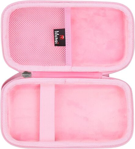 Mchoi Hard Case Suitable for VRURC Portable Charger 20000mAh, Waterproof Shockproof Power Bank Carrying Protective Case, Case Only Pink in Saudi Arabia