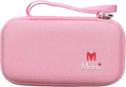 Mchoi Hard Case Suitable for VRURC Portable Charger 20000mAh, Waterproof Shockproof Power Bank Carrying Protective Case, Case Only Pink in Saudi Arabia
