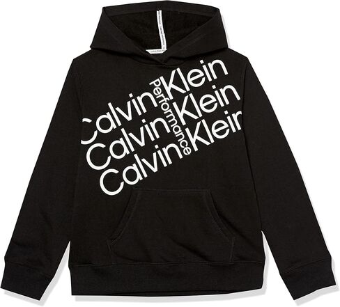 Calvin Klein Girls' Big Performance Sport Hoodie Sweatshirt in Kuwait