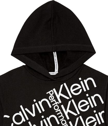 Calvin Klein Girls' Big Performance Sport Hoodie Sweatshirt in Kuwait
