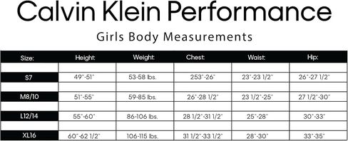 Calvin Klein Girls' Big Performance Sport Hoodie Sweatshirt in Kuwait