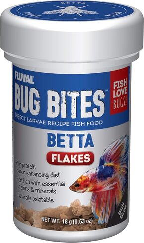 Fluval Bug Bites Turtle Food, Pellets for Small to Medium Sized Turtles, 1.5 oz., A6592, Brown in Saudi Arabia