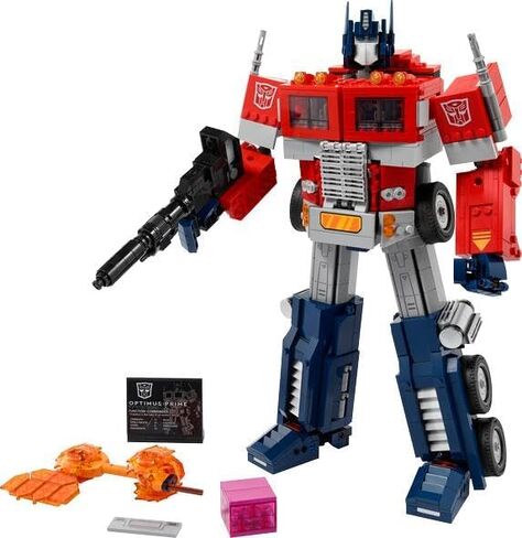 LEGO Optimus Prime 10302 Building Set for Adults; Build a Collectible Model of a Transformers Legend (1,508 Pieces) in Saudi Arabia