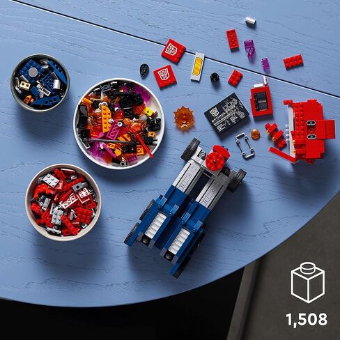 LEGO Optimus Prime 10302 Building Set for Adults; Build a Collectible Model of a Transformers Legend (1,508 Pieces) in Saudi Arabia
