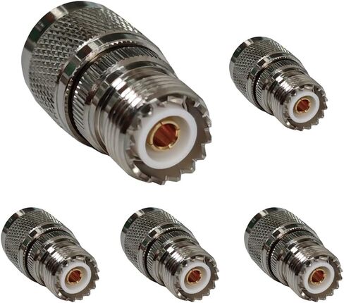 UHF أنثى إلى N ذكر محول JXRF موصل RF موصلات الكابلات المحورية (2 حزمة) in Saudi Arabia